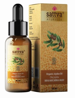 OLEJ DO CIAŁA I WŁOSÓW JOJOBA ECO 50 ml - SATTVA (AYURVEDA)