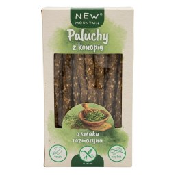 PALUCHY MOCY KONOPNE Z ROZMARYNEM BEZGLUTENOWE 200 g - NEW MOUNTAIN