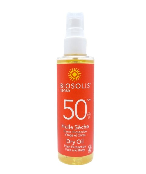 SUCHY OLEJEK PRZECIWSŁONECZNY DO CIAŁA SPF 50 150 ml - BIOSOLIS (SENSE) (PRODUKT SEZONOWY)