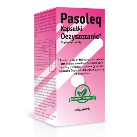 SUPLEMENT DIETY PASOLEQ 60 KAPSUŁEK - PASOLEQ