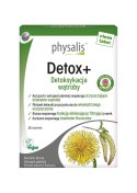 TABLETKI NA DETOKSYKACJĘ WĄTROBY (DETOX+) 30 szt. - PHYSALIS