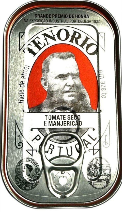 TUŃCZYK FILETY W OLIWIE Z OLIWEK Z SUSZONYMI POMIDORAMI I BAZYLIĄ 120 g (78 g) - TENORIO