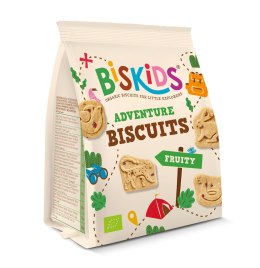 CIASTECZKA WIELOZBOŻOWE JABŁKOWE ZWIERZĘTA BIO 100 g - BISKIDS