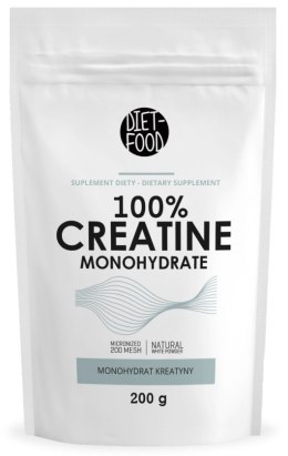 KREATYNA MONOHYDRAT 200 g - DIET-FOOD