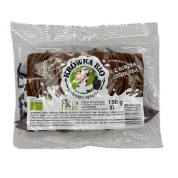 KRÓWKI Z CZEKOLADĄ GORZKĄ BEZGLUTENOWE BIO 150 g - EKOFLORKA