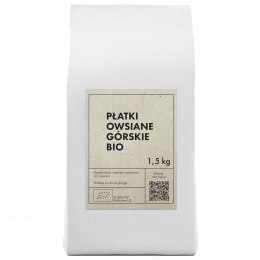 PŁATKI OWSIANE GÓRSKIE BIO 1,5 kg - THE PLANET