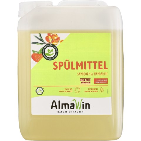 PŁYN DO MYCIA NACZYŃ ROKITNIKOWO - MANDARYNKOWY (KONCENTRAT) ECO 5 L - ALMAWIN